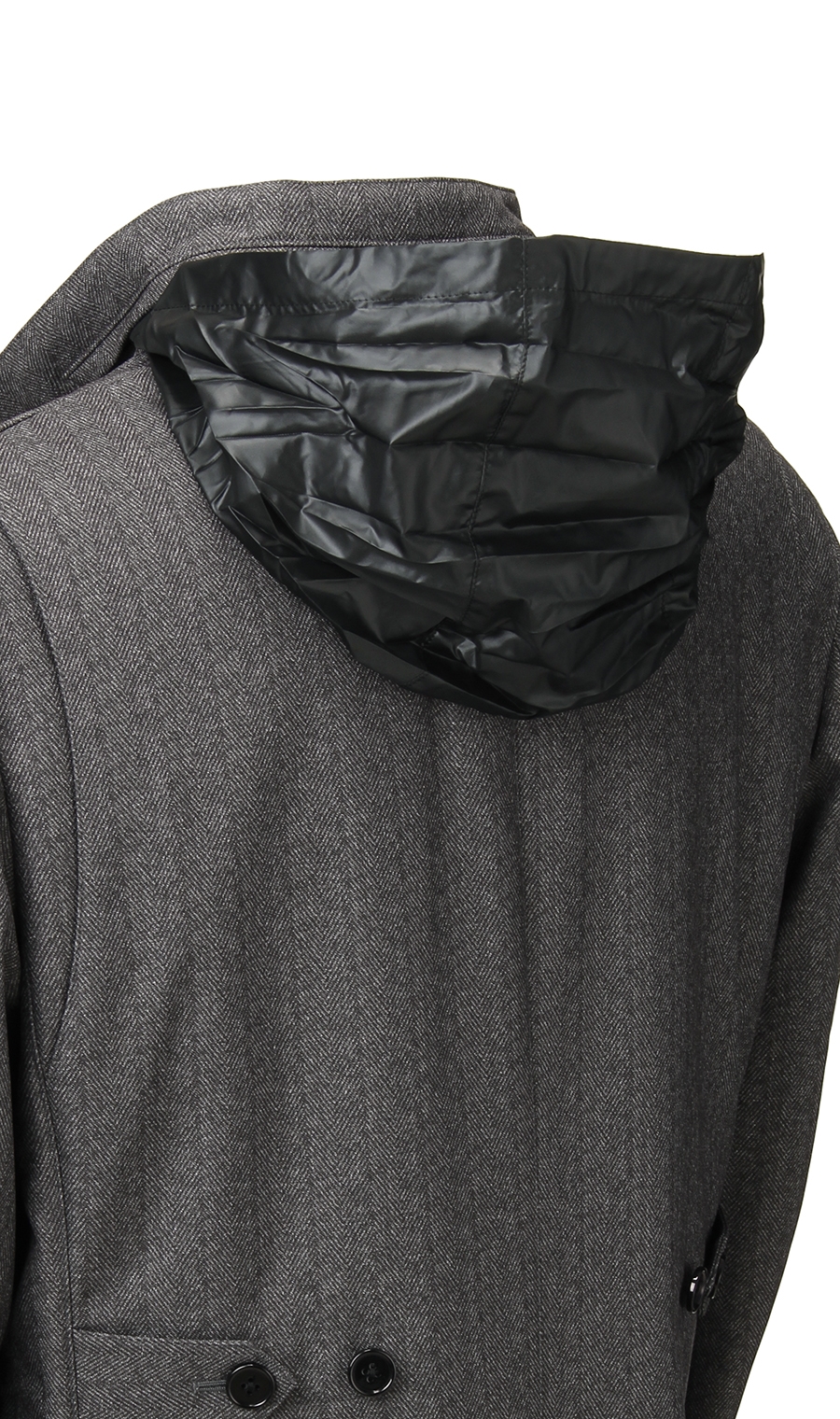 スタンドカラースタンダードコート《インフード》 ミディアム M