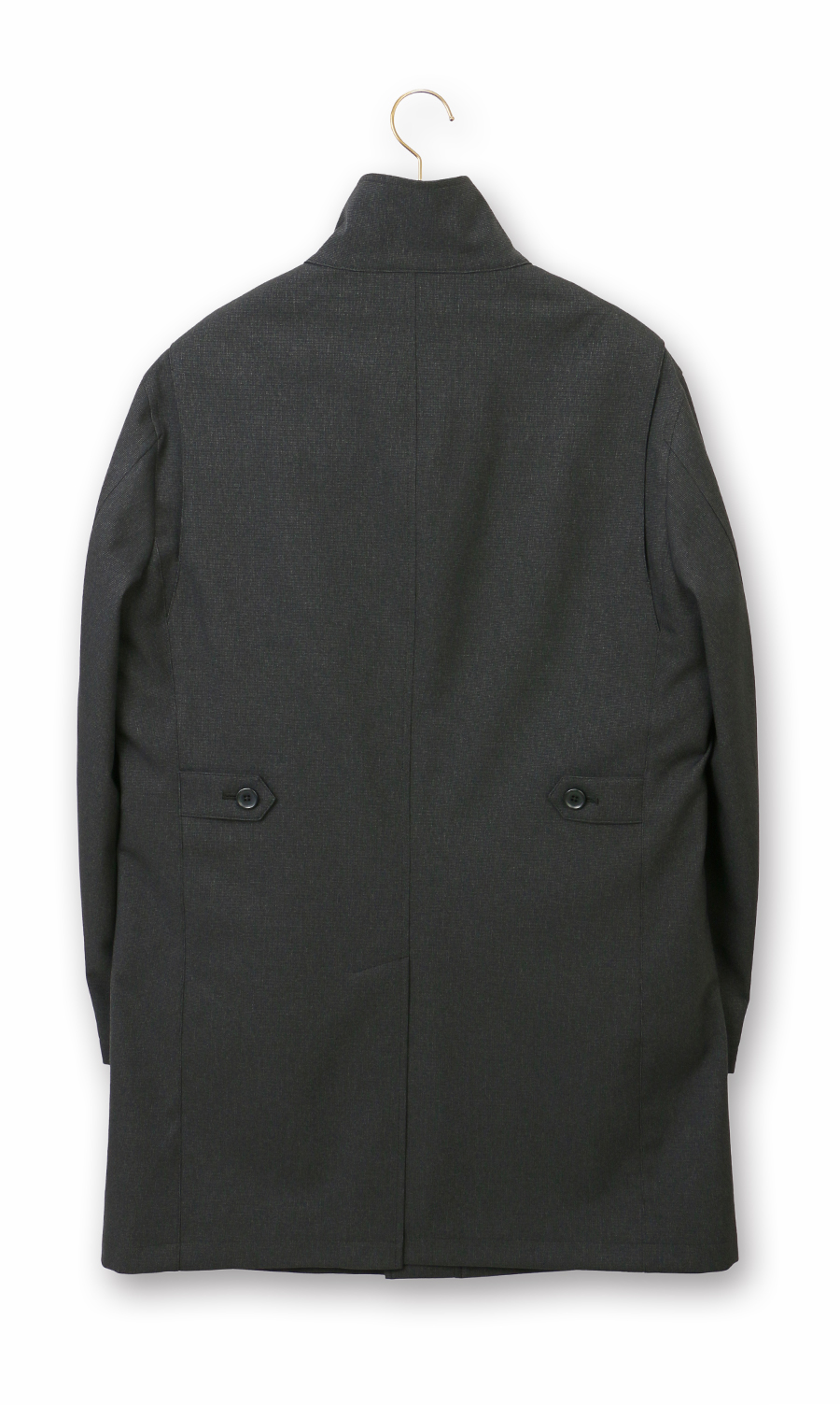 スタンドカラースタンダードコート ブラック M