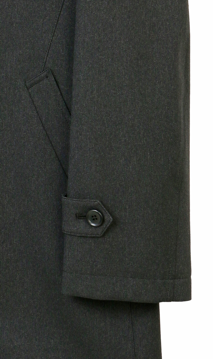 スタンドカラースタンダードコート ブラック M