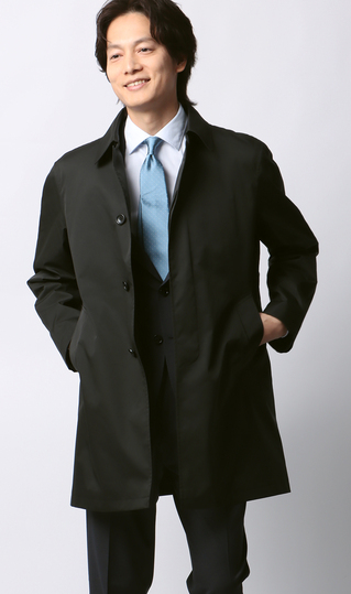 ステンカラースタンダードコート【ダントツ撥水】