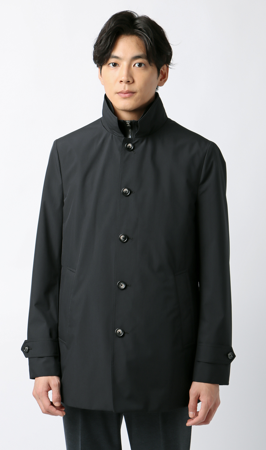 ドライビングコート【撥水加工】 ブラック S