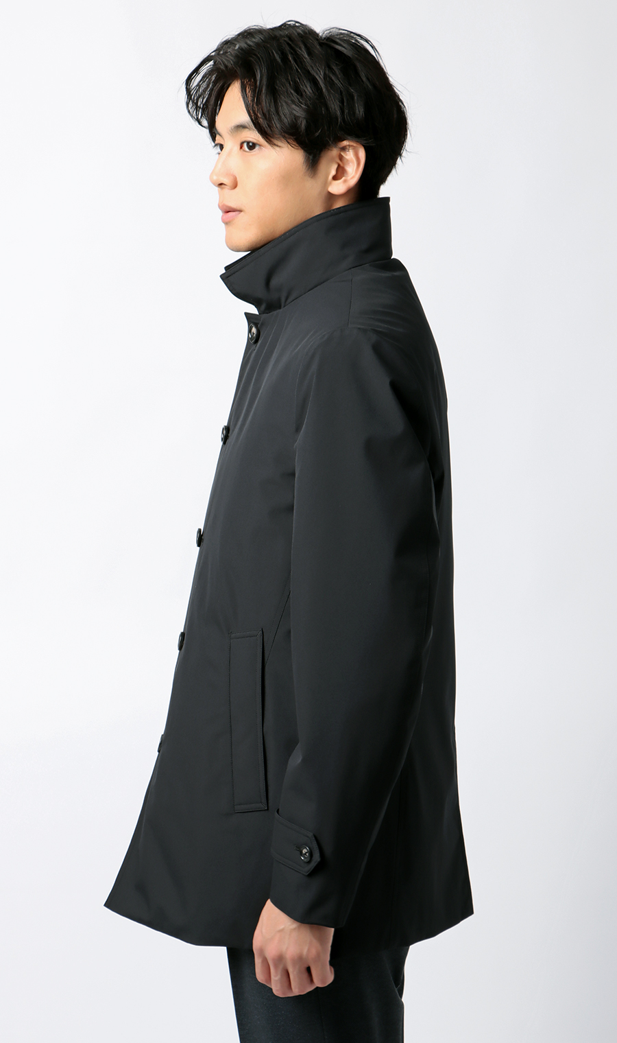 ドライビングコート【撥水加工】 ブラック S