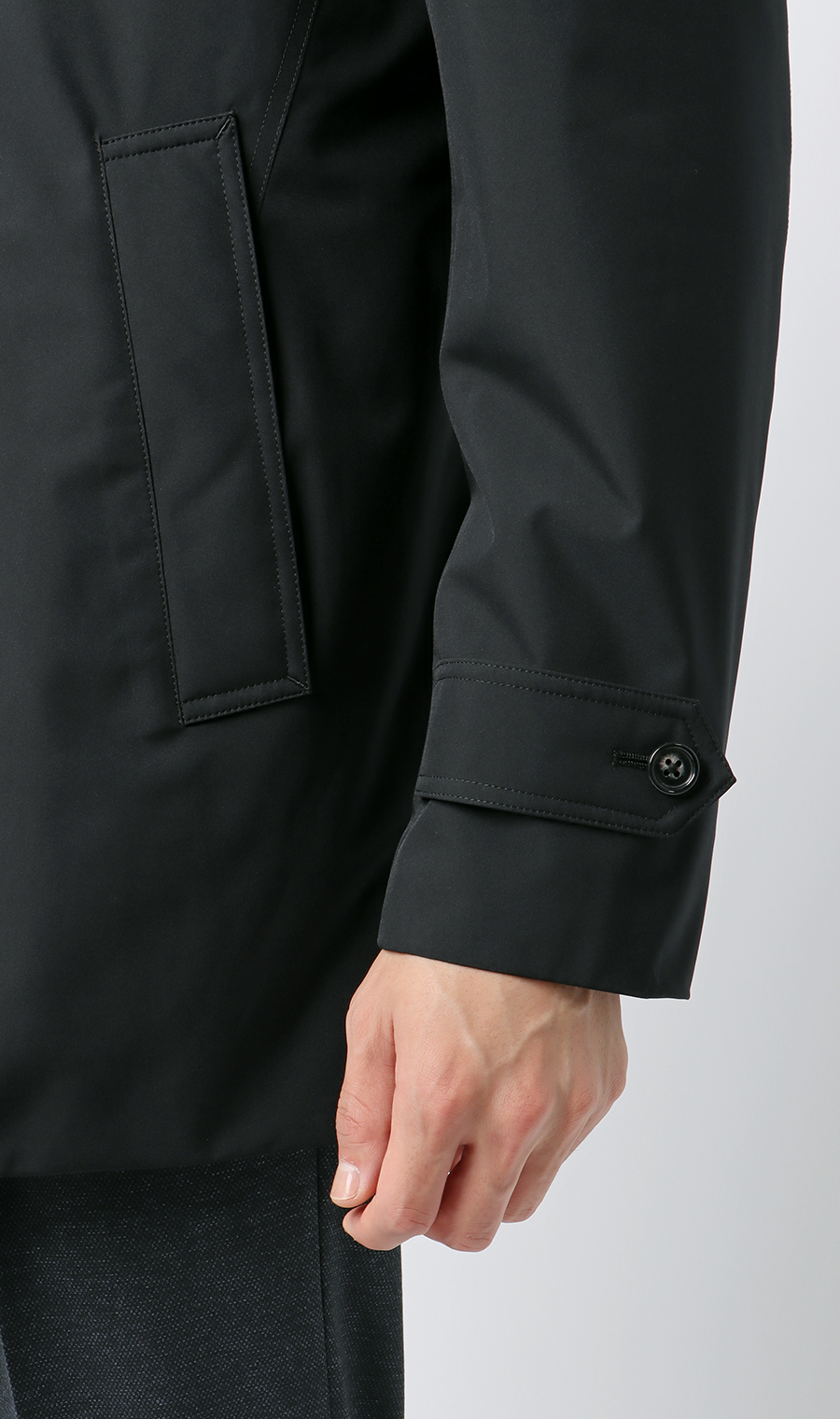 ドライビングコート【撥水加工】 ブラック S