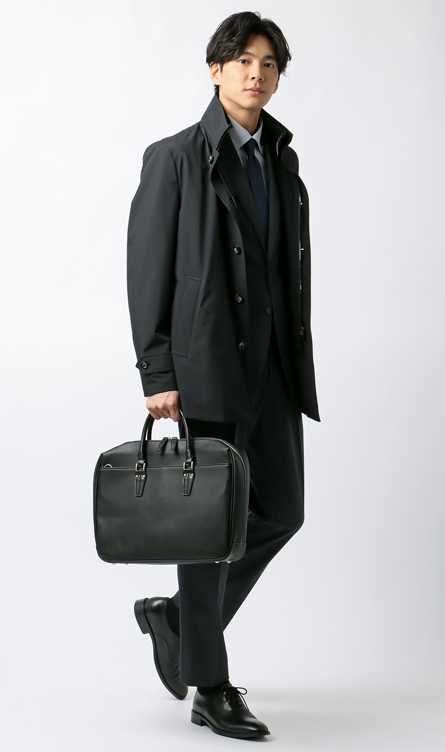 ドライビングコート【撥水加工】 ブラック S