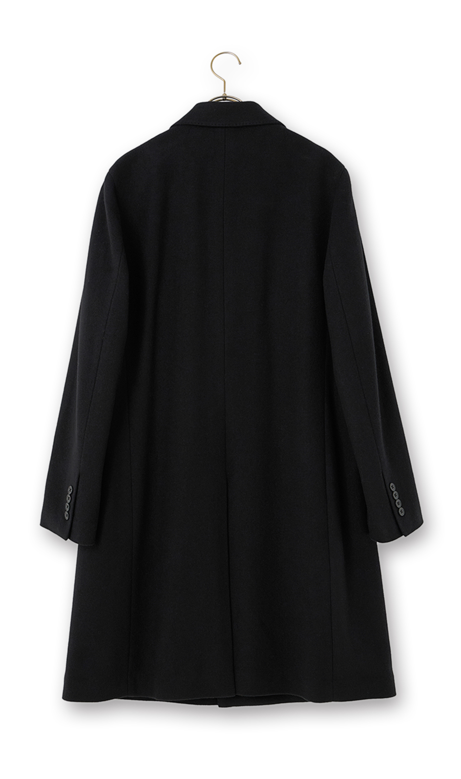 シングルチェスターコート【OZMY】【WEAR SHiFT】 ブラック S