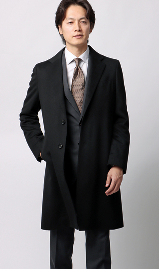 カシミヤチェスターコート【LUIGI COLOMBO】
