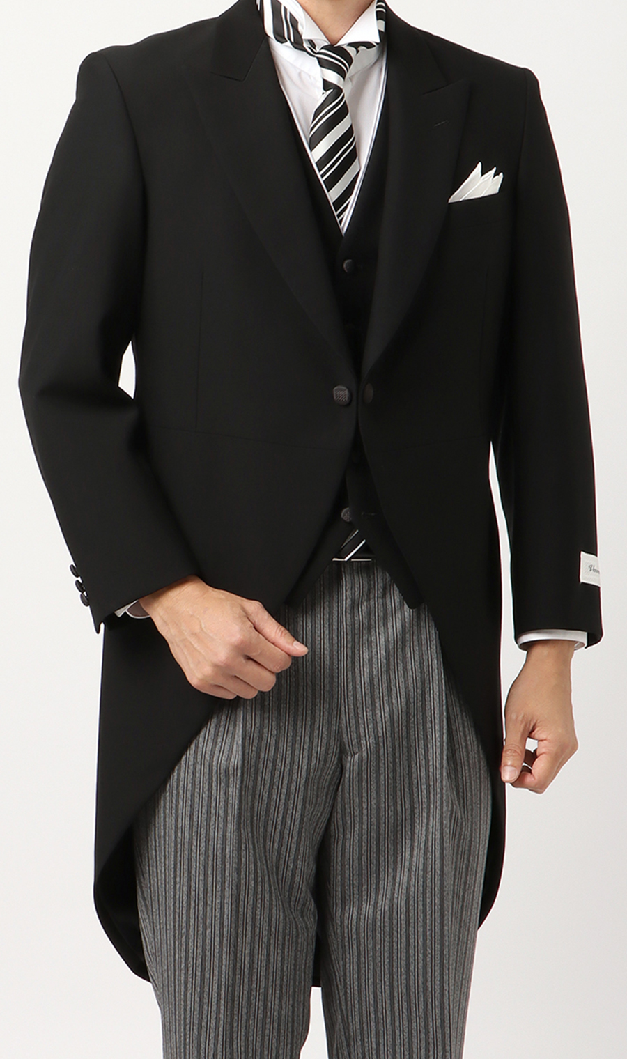 モーニングコート ブラック 体型:A体(標準型),号数（身長）:4号(165cm)