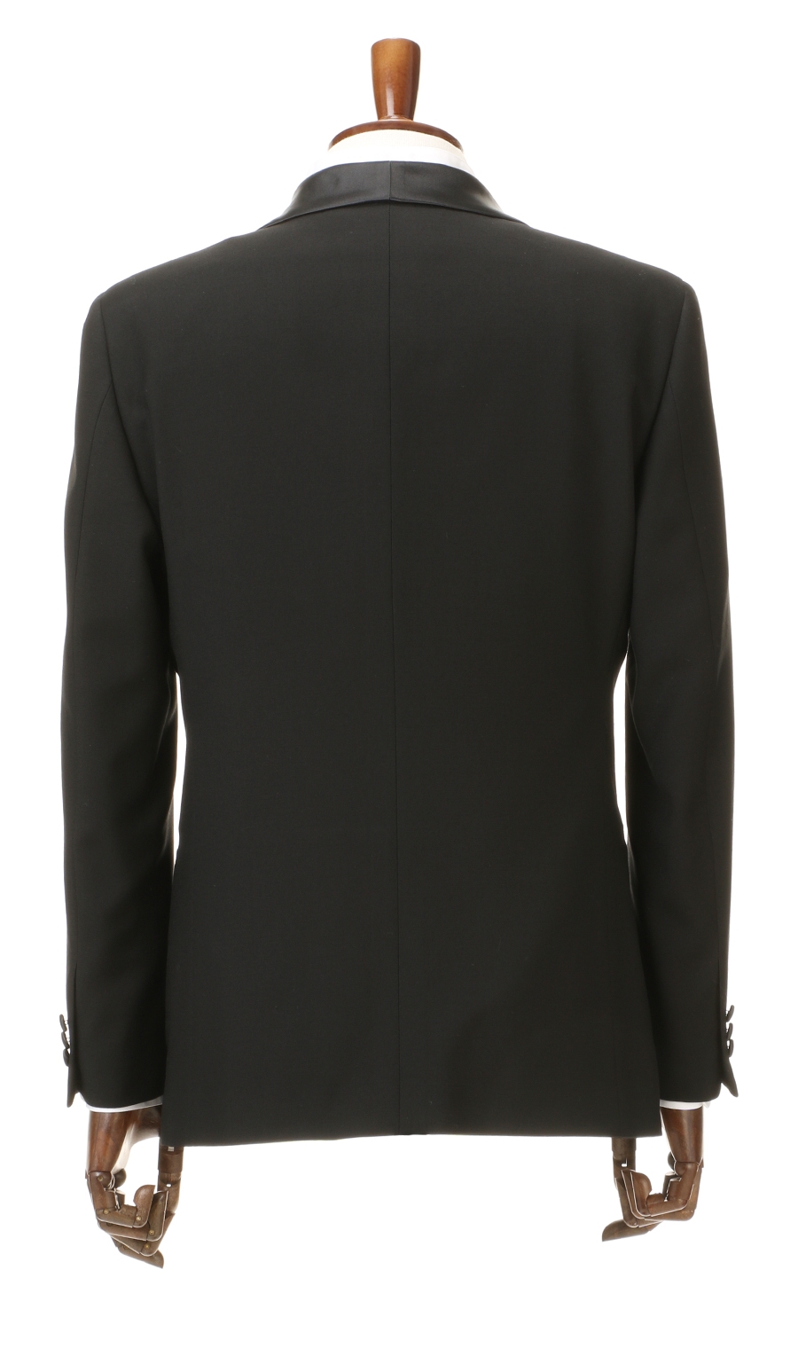 ショールカラータキシード ブラック 体型:AB体(がっちり型),号数（身長）:4号(165cm)