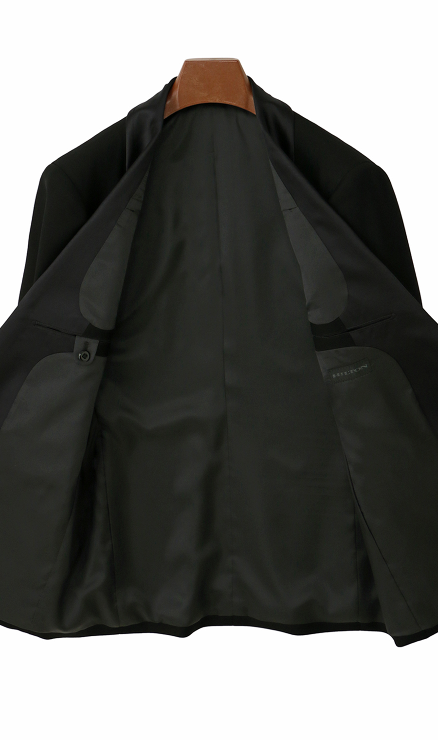 ショールカラータキシード【YA/A/AB体】 ブラック 体型:A体(標準型),号数（身長）:5号(170cm)