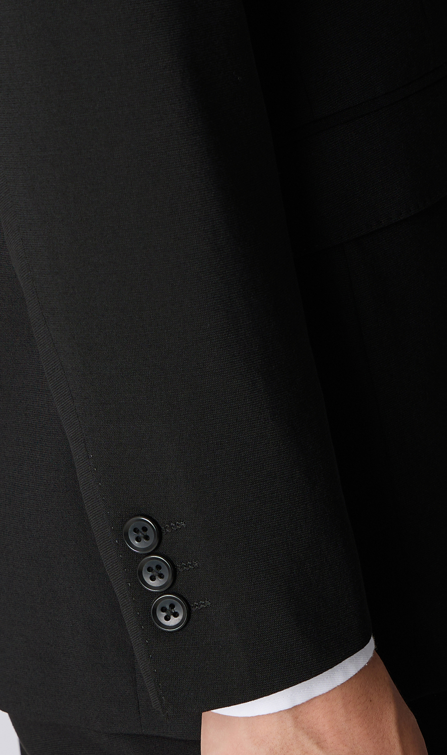 シングルスタイリッシュサマーフォーマル【YA体】 ブラック 体型:YA体(スリム型),号数（身長）:5号(170cm)