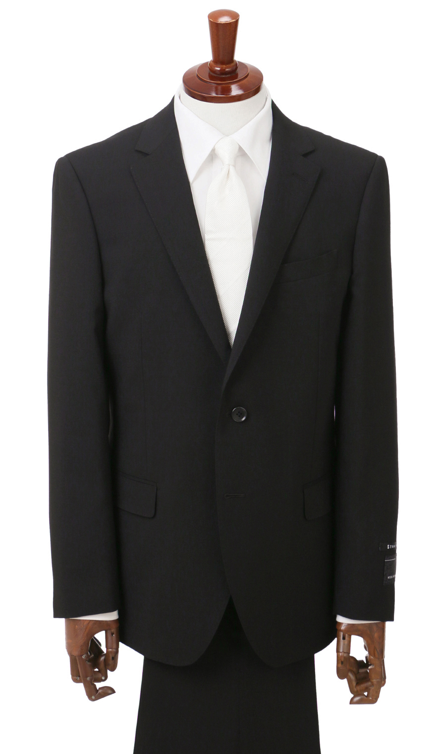 シングルスタイリッシュサマーフォーマル【YA体】 ブラック 体型:YA体(スリム型),号数（身長）:5号(170cm)