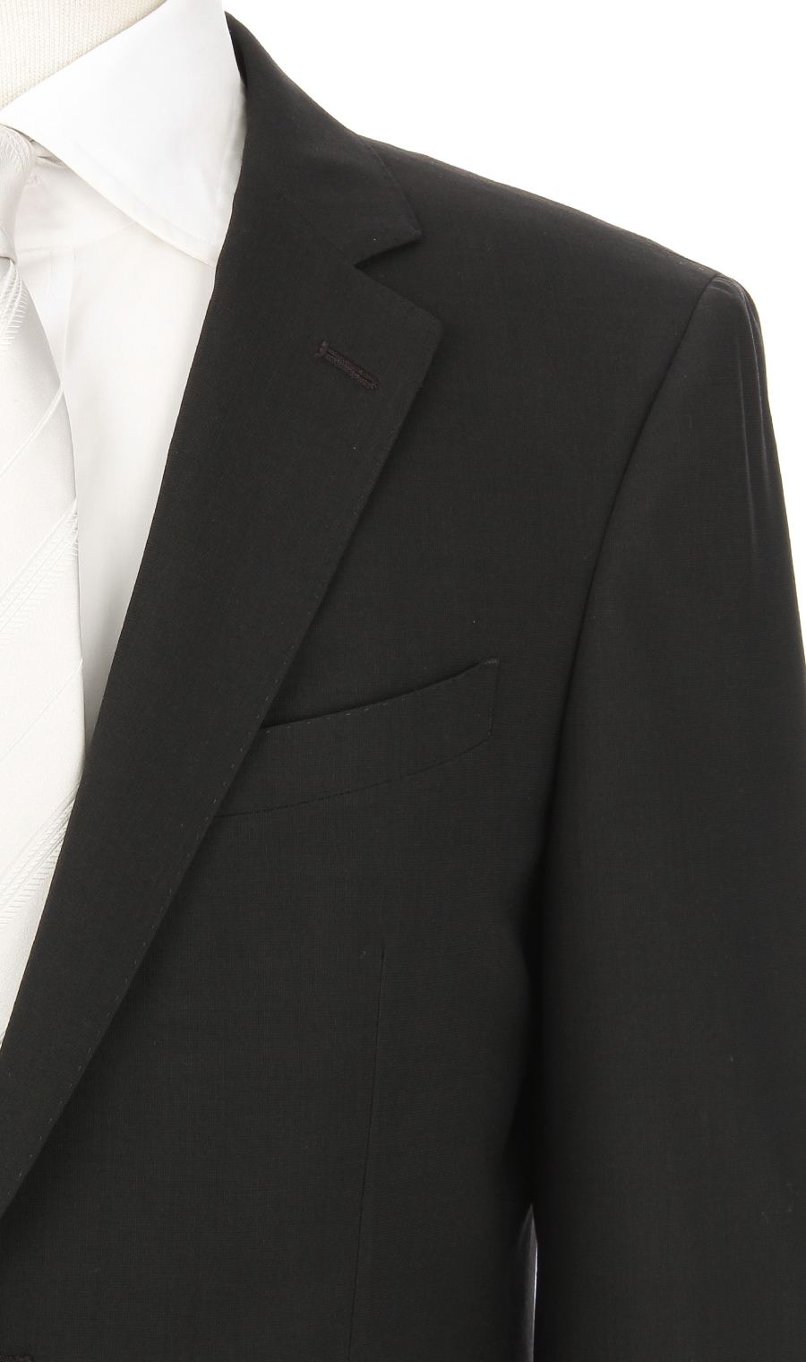 シングルスタイリッシュフォーマル【清涼】 ブラック 体型:A体(標準型),号数（身長）:4号(165cm)