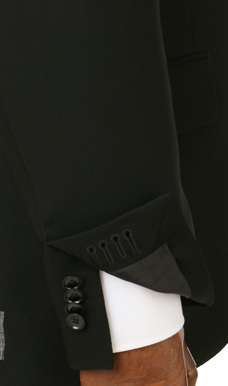 シングルスタイリッシュサマーフォーマル【A/AB/BE体】【COOL TYPE】【濃染加工】 ブラック系 体型:YA体(スリム型),号数（身長）:7号(180cm)