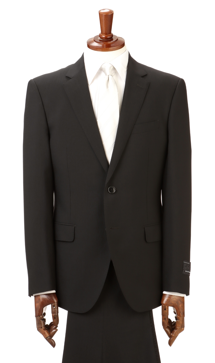 シングルスタイリッシュサマーフォーマル【清涼】 ブラック 体型:YA体(スリム型),号数（身長）:5号(170cm)