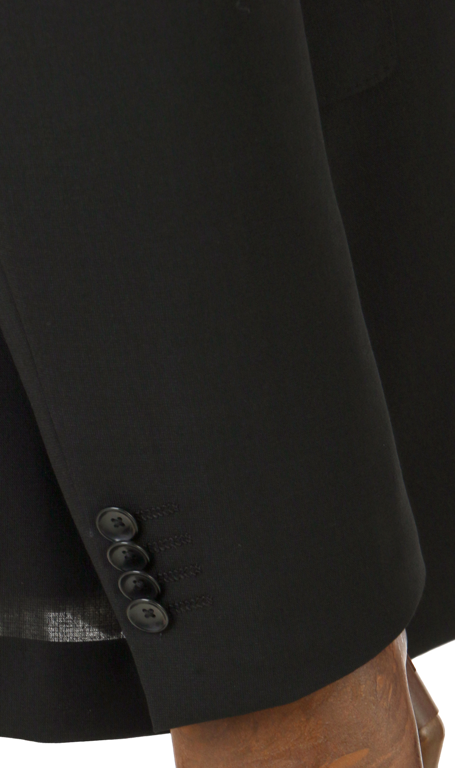 シングルスタイリッシュサマーフォーマル【YA/A/AB/BE体】【清涼】【Plastics Smart】 ブラック系 体型:AB体(がっちり型),号数（身長）:7号(180cm)