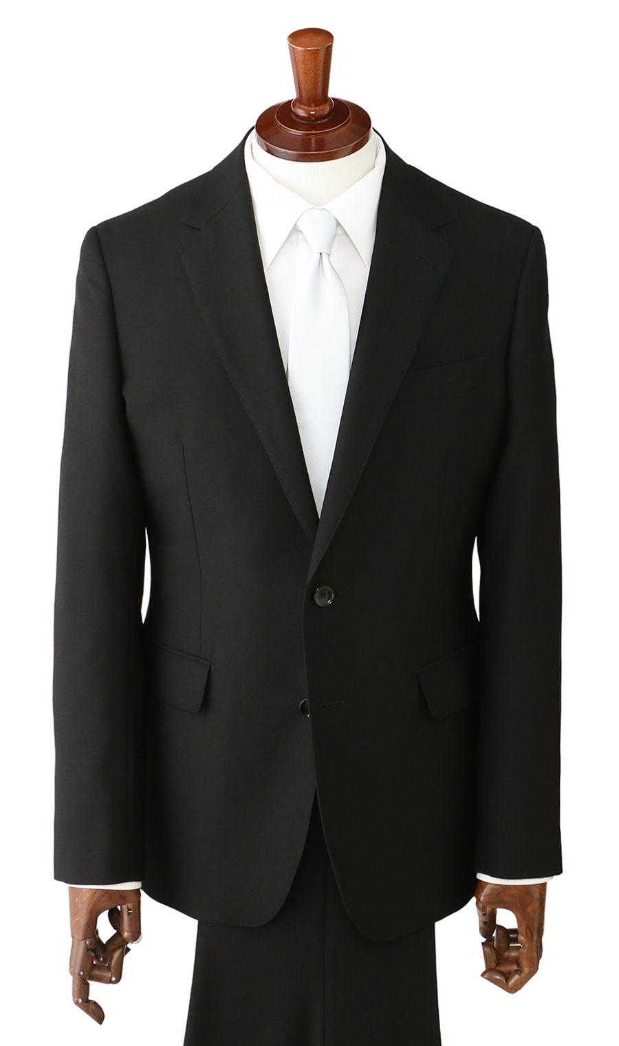 シングルスタイリッシュフォーマル【YA/A/AB/BE体】【濃染加工】 ブラック 体型:A体(標準型),号数（身長）:5号(170cm)