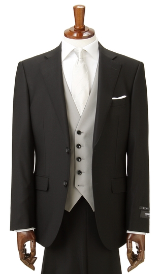 シングルスタイリッシュフォーマル【スリーピース】