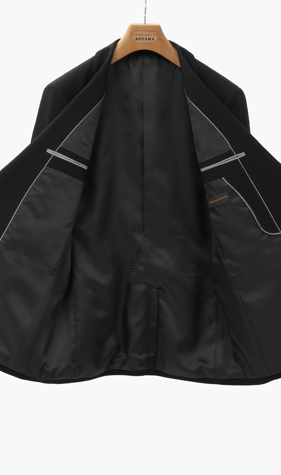 シングルスタンダードフォーマル《BE体》 ブラック 体型:BE体(ゆったり型),号数（身長）:8号(185cm)