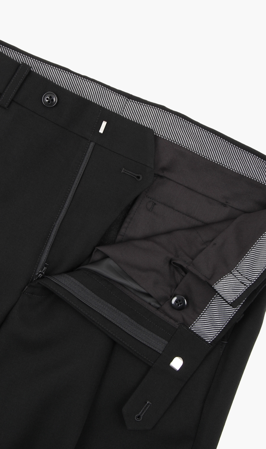 シングルスタンダードフォーマル《BE体》 ブラック 体型:BE体(ゆったり型),号数（身長）:8号(185cm)