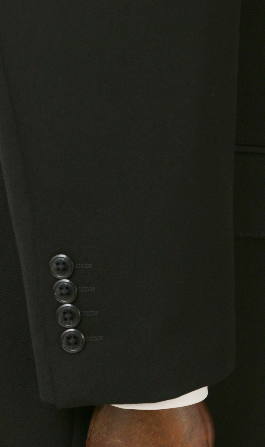 シングルスタンダードフォーマル【E体】【キング】【DORMEUIL】 ブラック 体型:E体(大きいサイズ),号数(身長):4号(165cm)