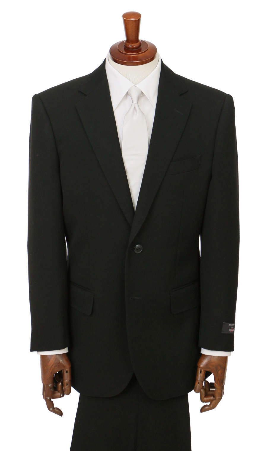 シングルスタンダードフォーマル【DORMEUIL】【A体】【AB体】【BE体】 ブラック 体型:AB体(がっちり型),号数(身長):7号(180cm)