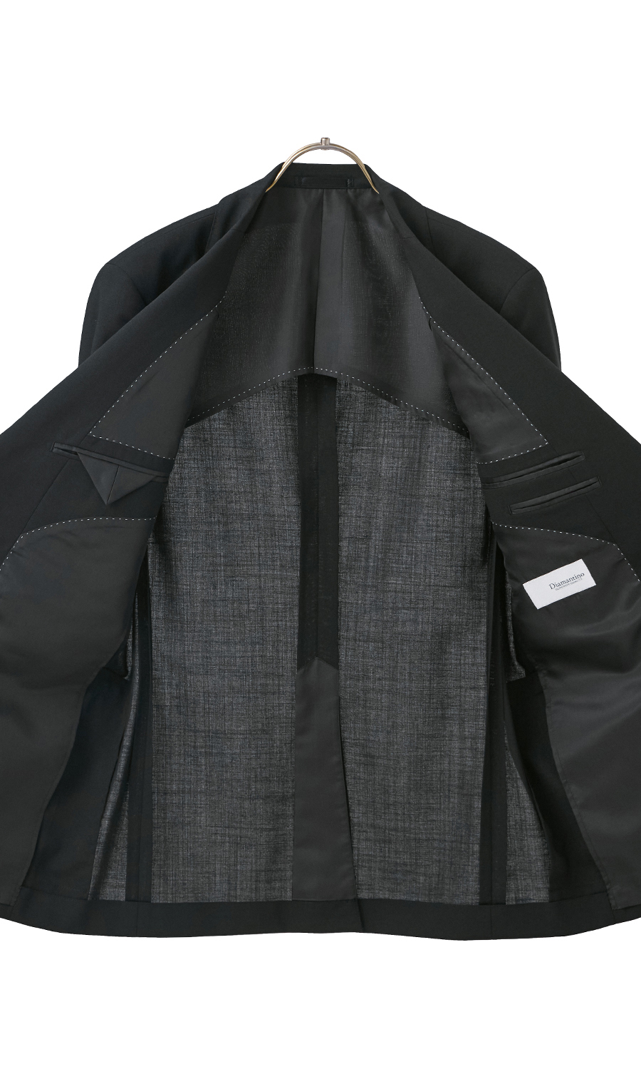 シングルスタンダードサマーフォーマル【涼】【A/AB/BE体】【Plastics Smart】 ブラック 体型:A体(標準型),号数（身長）:4号(165cm)