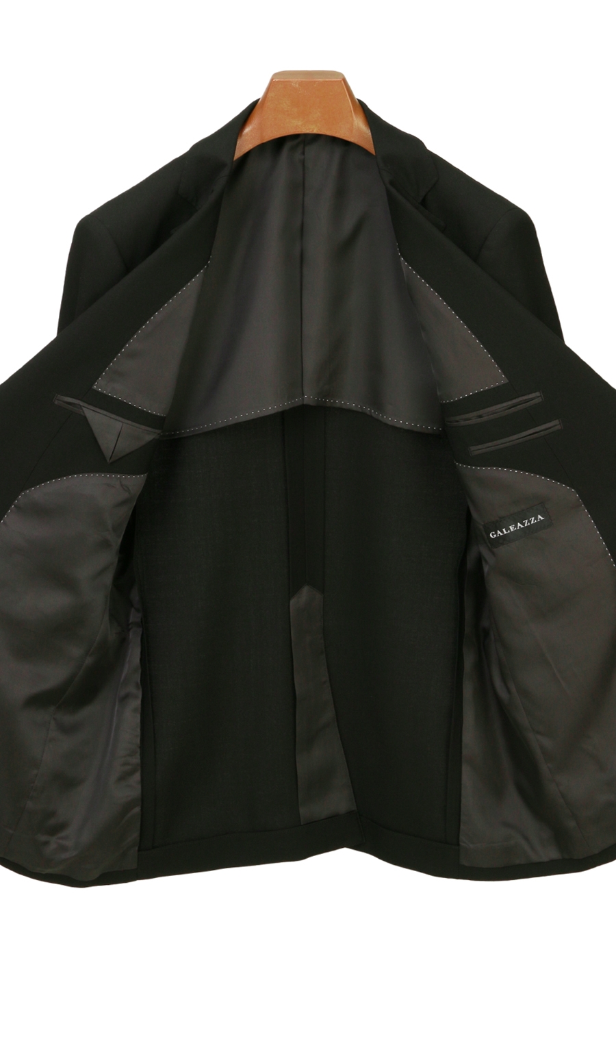 スタンダードフォーマル《シングル》 ブラック 体型:BE体(ゆったり型),号数（身長）:4号(165cm)