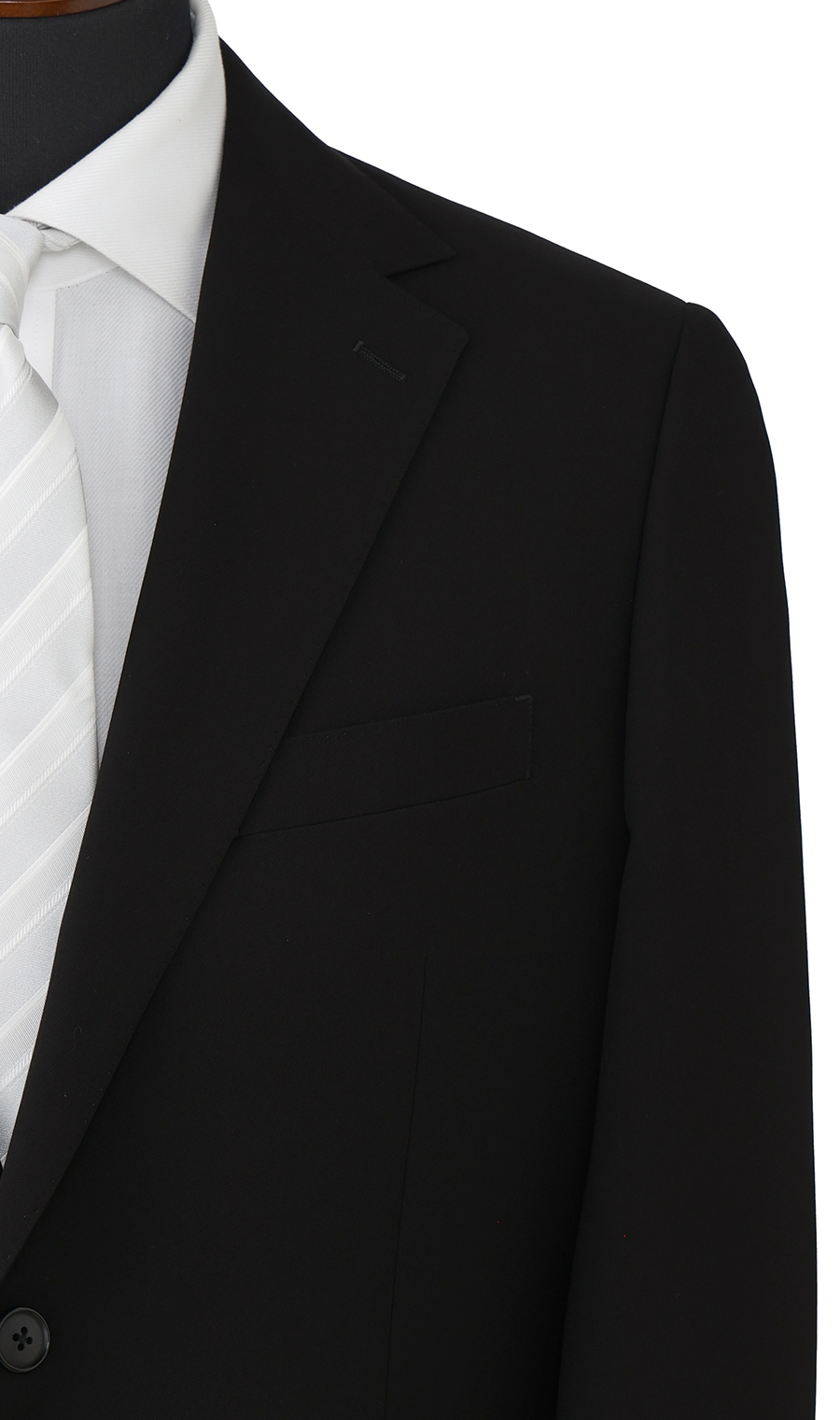 シングルスタンダードフォーマル【E/K体】【キング&トール】【Plastics Smart】 ブラック 体型:E体(大きいサイズ),号数(身長):4号(165cm)