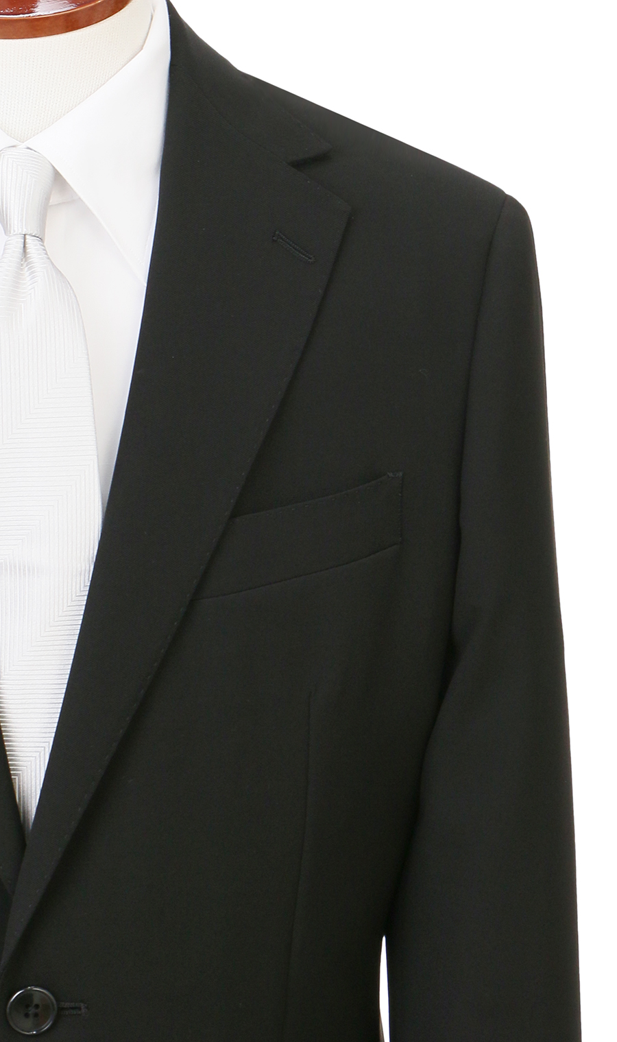 シングルスタンダードフォーマル【YA/A/AB/BE体】【Plastics Smart】 ブラック 体型:A体(標準型),号数(身長):4号(165cm)