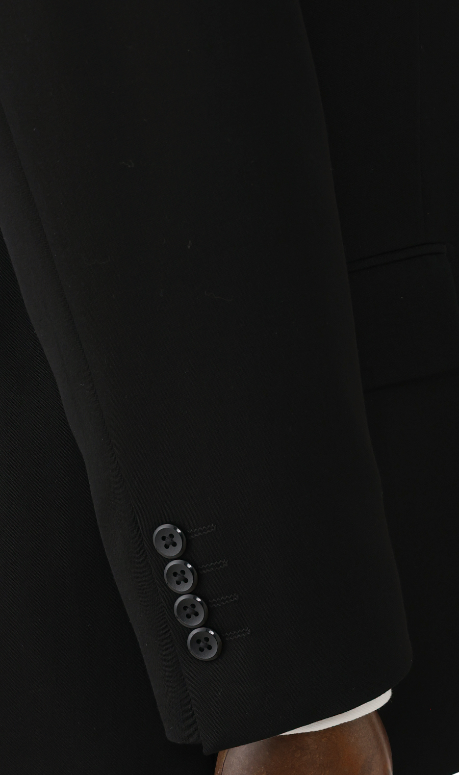 シングルスタンダードフォーマル【E/K体】【キング&トール】【濃染深色加工】【Plastics Smart】 ブラック 体型:E体(大きいサイズ),号数（身長）:3号(160cm)