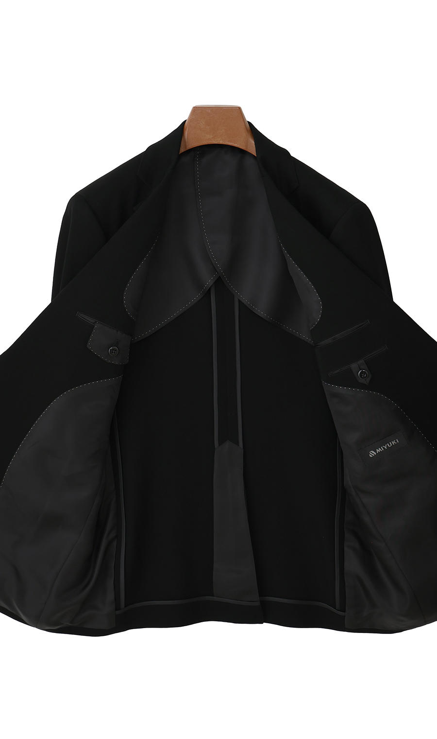 シングルスタンダードフォーマル【A/AB/BE体】【濃染深色加工】【Plastics Smart】 ブラック 体型:A体(標準型),号数（身長）:5号(170cm)