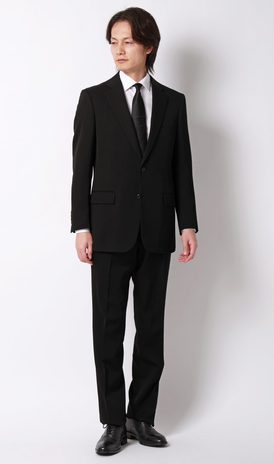 シングルスタンダードフォーマル【A/AB/BE体】【濃染深色加工】【Plastics Smart】 ブラック 体型:A体(標準型),号数（身長）:3号(160cm)