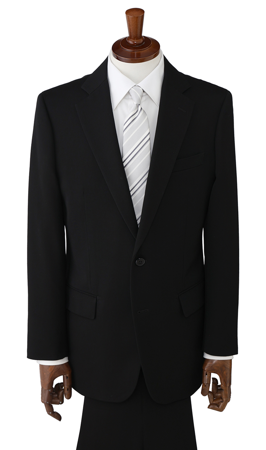 シングルスタンダードフォーマル【A/AB/BE体】【濃染深色加工】【Plastics Smart】 ブラック 体型:A体(標準型),号数（身長）:3号(160cm)