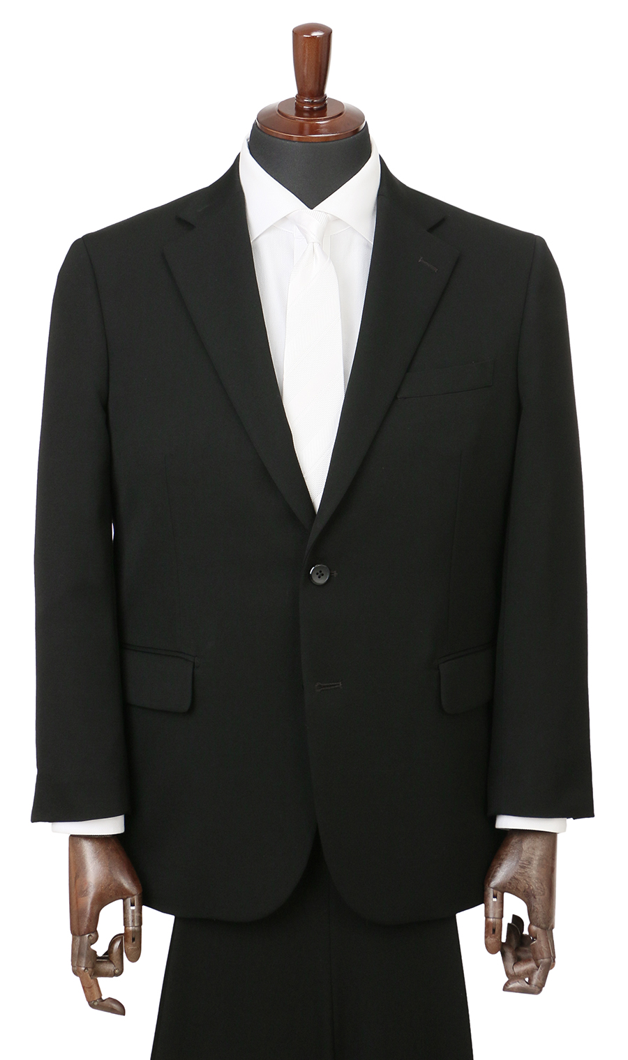 シングルスタンダードフォーマル【E体】【濃染深色加工】【Plastics Smart】 ブラック 体型:E体(大きいサイズ),号数（身長）:4号(165cm)