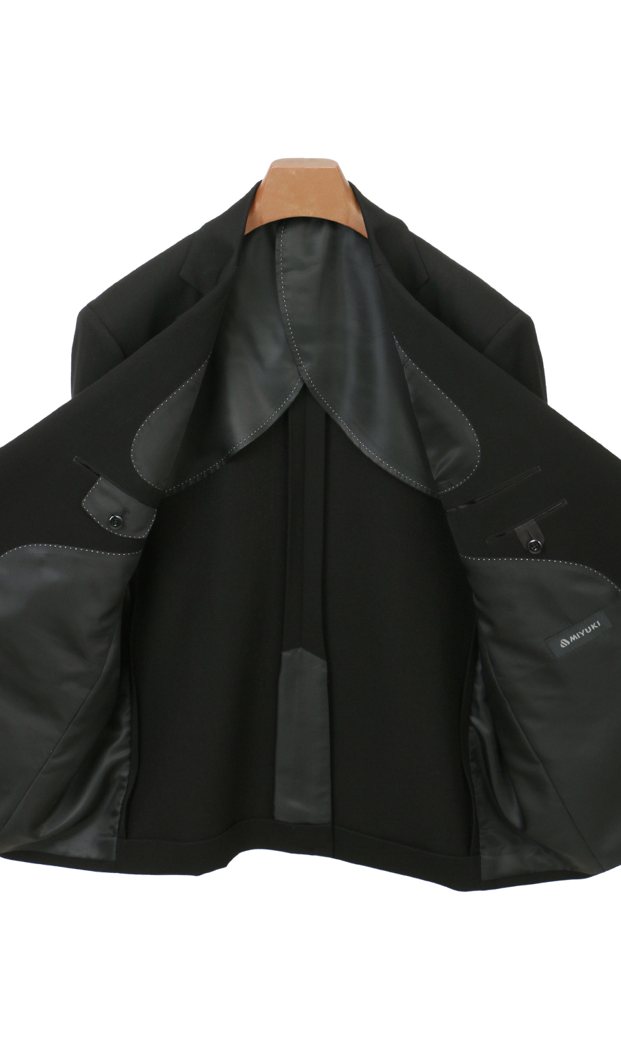 シングルスタンダードフォーマル【E体】【濃染深色加工】【Plastics Smart】 ブラック 体型:E体(大きいサイズ),号数（身長）:4号(165cm)