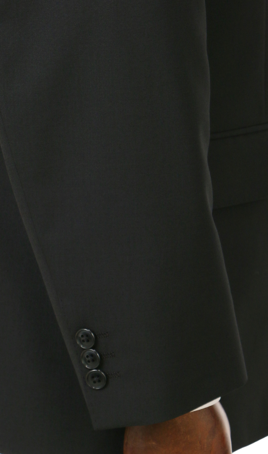 シングルスタンダードサマーフォーマル【E体】【清涼】【Plastics Smart】 ブラック 体型:E体(大きいサイズ),号数（身長）:4号(165cm)