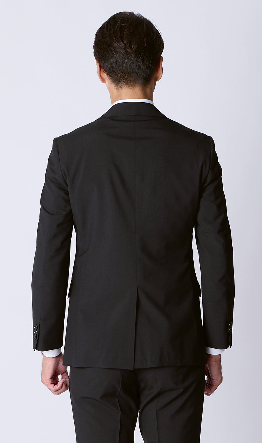 シングルスタンダードサマーフォーマル【YA/A/AB/BE】【清涼】【Plastics Smart】 ブラック 体型:A体(標準型),号数（身長）:3号(160cm)