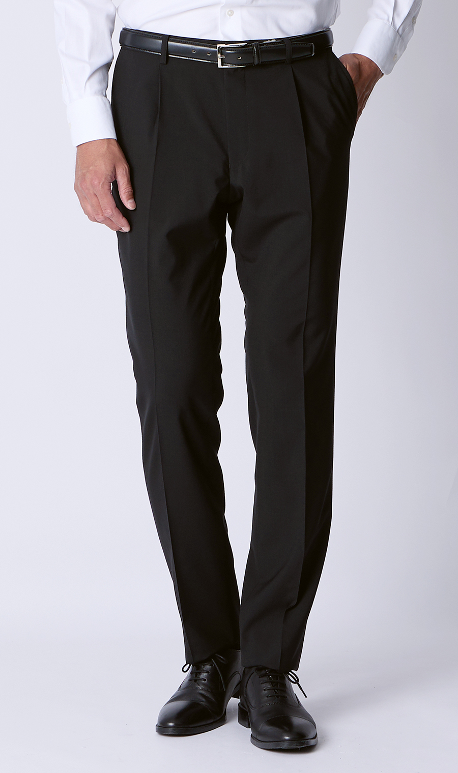 シングルスタンダードサマーフォーマル【YA/A/AB/BE】【清涼】【Plastics Smart】 ブラック 体型:A体(標準型),号数（身長）:3号(160cm)