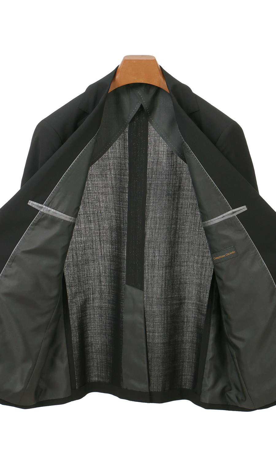 シングルスタンダードサマーフォーマル【YA/A/AB/BE体】【清涼】【Plastics Smart】 ブラック 体型:AB体(がっちり型),号数(身長):4号(165cm)