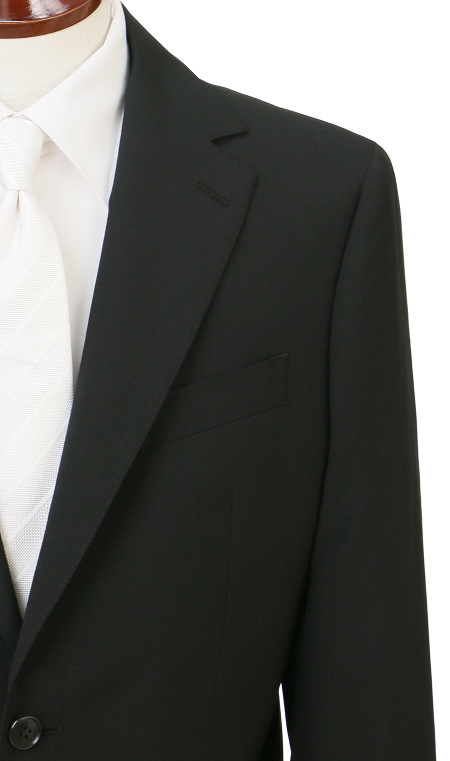 シングルスタンダードサマーフォーマル【YA/A/AB/BE体】【清涼】【Plastics Smart】 ブラック 体型:AB体(がっちり型),号数(身長):4号(165cm)