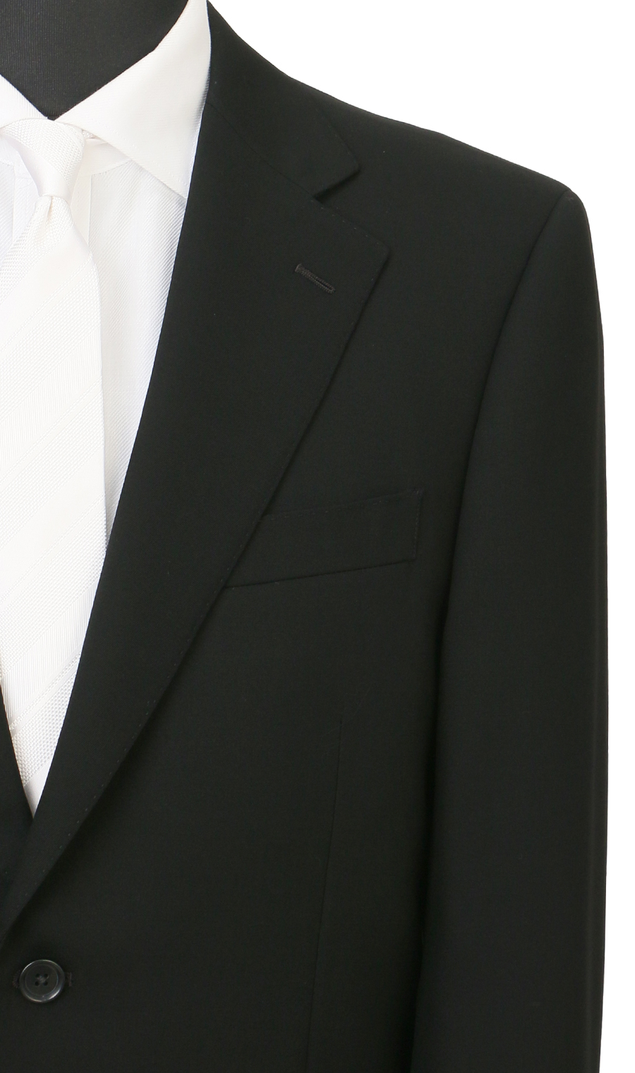 シングルスタンダードサマーフォーマル【E/K体】【清涼】 ブラック 体型:E体(大きいサイズ),号数（身長）:4号(165cm)