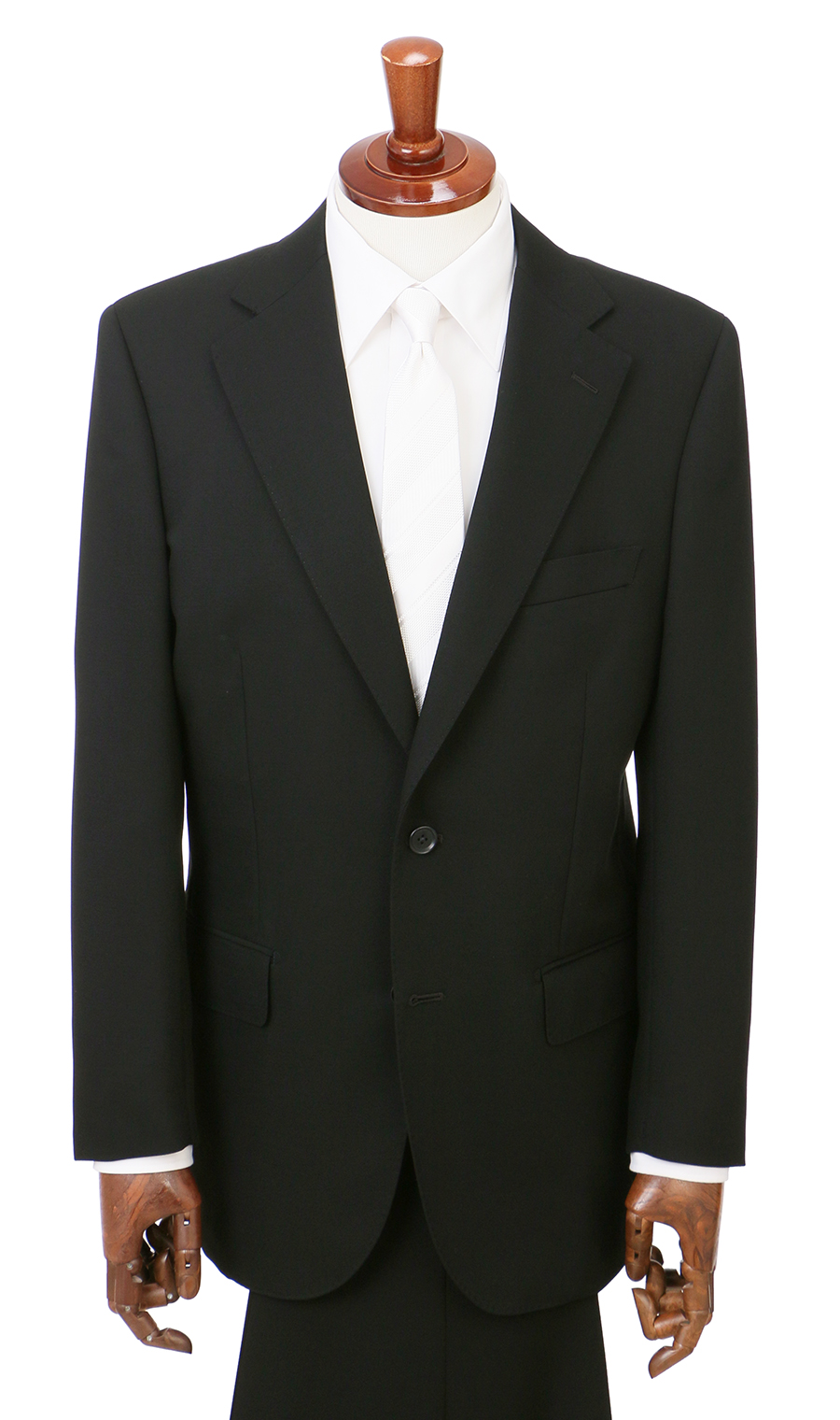 シングルスタンダードサマーフォーマル【A/AB/BE体】【清涼】 ブラック 体型:A体(標準型),号数（身長）:4号(165cm)