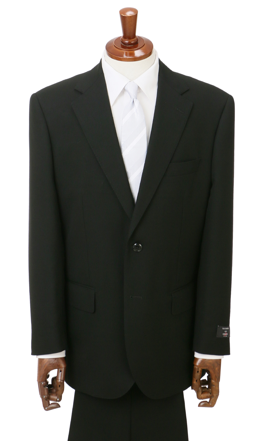 シングルスタンダードサマーフォーマル【A/AB/BE体】【清涼】【DORMEUIL】 ブラック系 体型:A体(標準型),号数（身長）:6号(175cm)