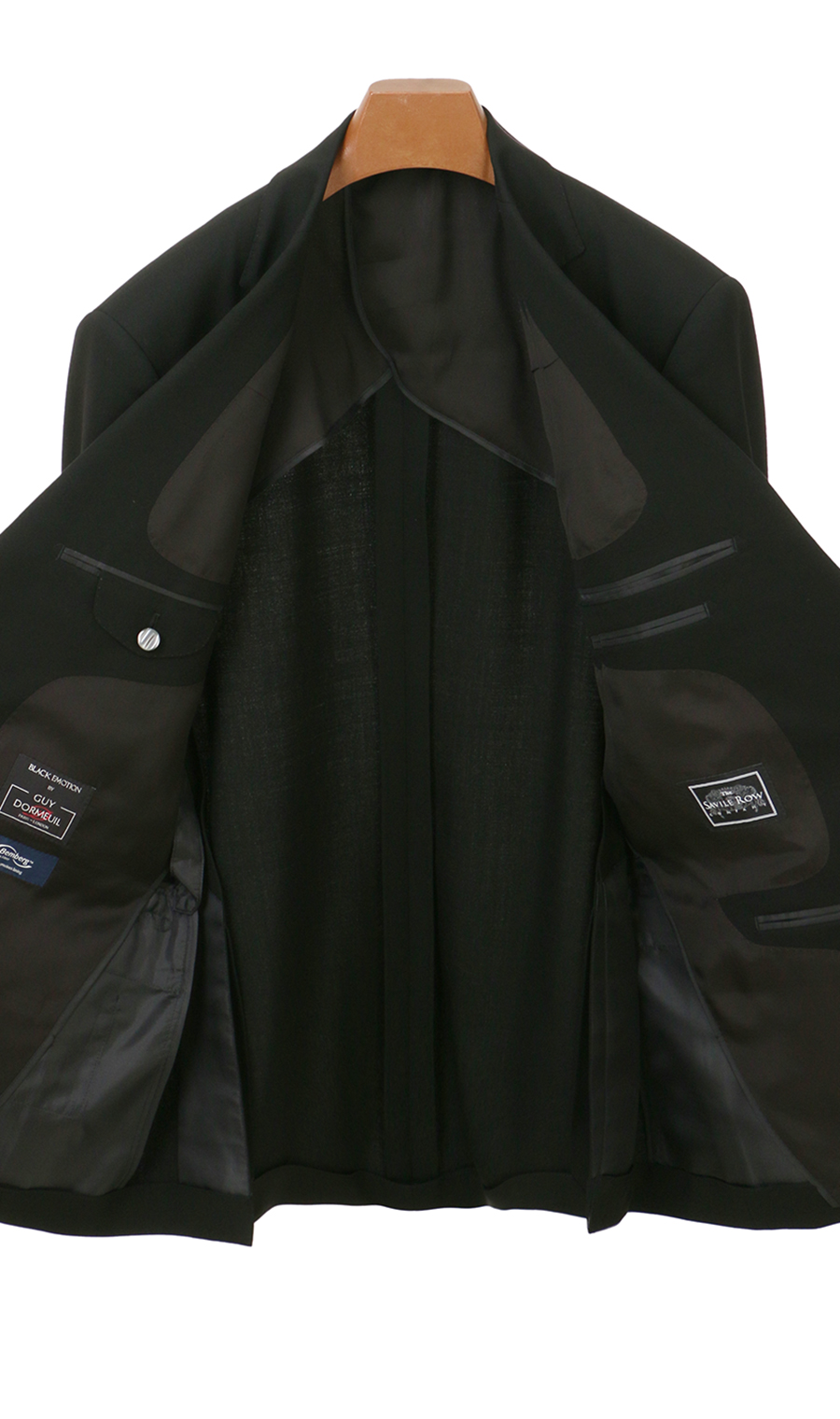 シングルスタンダードサマーフォーマル【A/AB/BE体】【清涼】【DORMEUIL】 ブラック系 体型:A体(標準型),号数（身長）:6号(175cm)