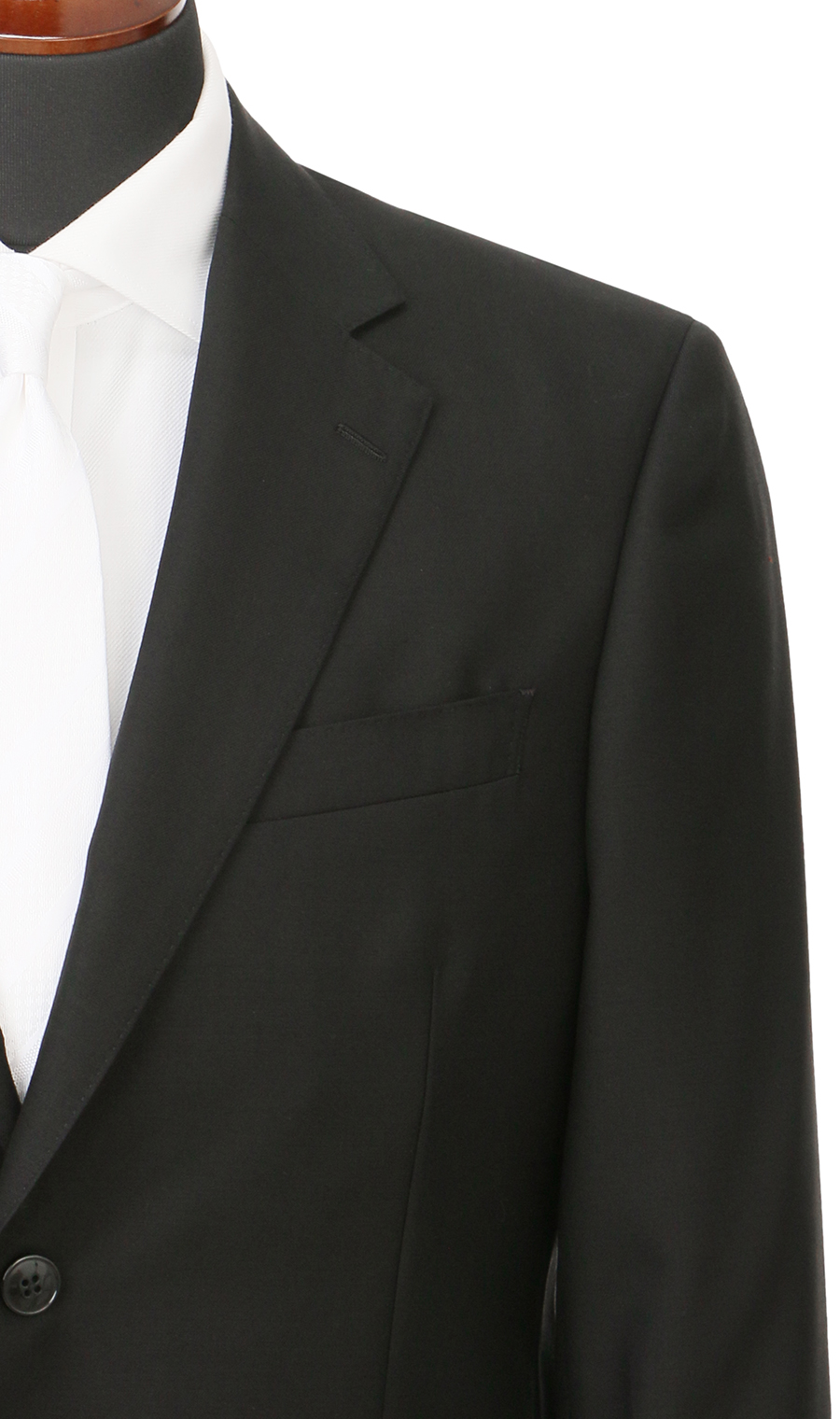 シングルスタンダードフォーマル【E/K体】【キング&トール】【Plastics Smart】 ブラック 体型:E体(大きいサイズ),号数(身長):4号(165cm)