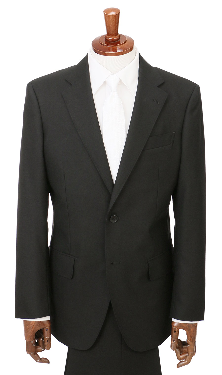 シングルスタンダードフォーマル【A/AB/BE体】【Plastics Smart】 ブラック 体型:A体(標準型),号数（身長）:7号(180cm)