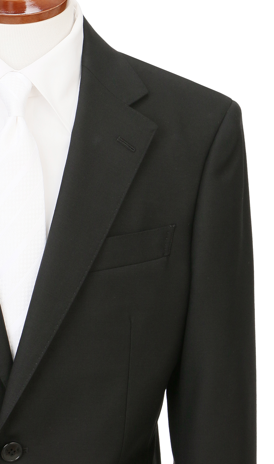 シングルスタンダードフォーマル【A/AB/BE体】【Plastics Smart】 ブラック 体型:A体(標準型),号数（身長）:7号(180cm)