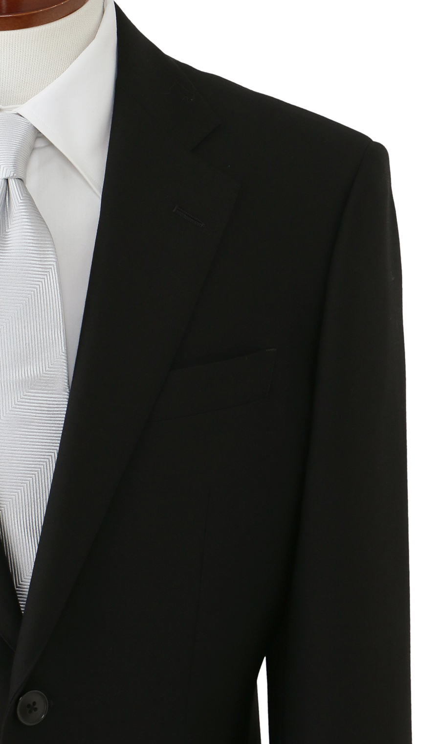 シングルスタンダードフォーマル【A/AB/BE体】【Plastics Smart】 ブラック 体型:A体(標準型),号数(身長):3号(160cm)