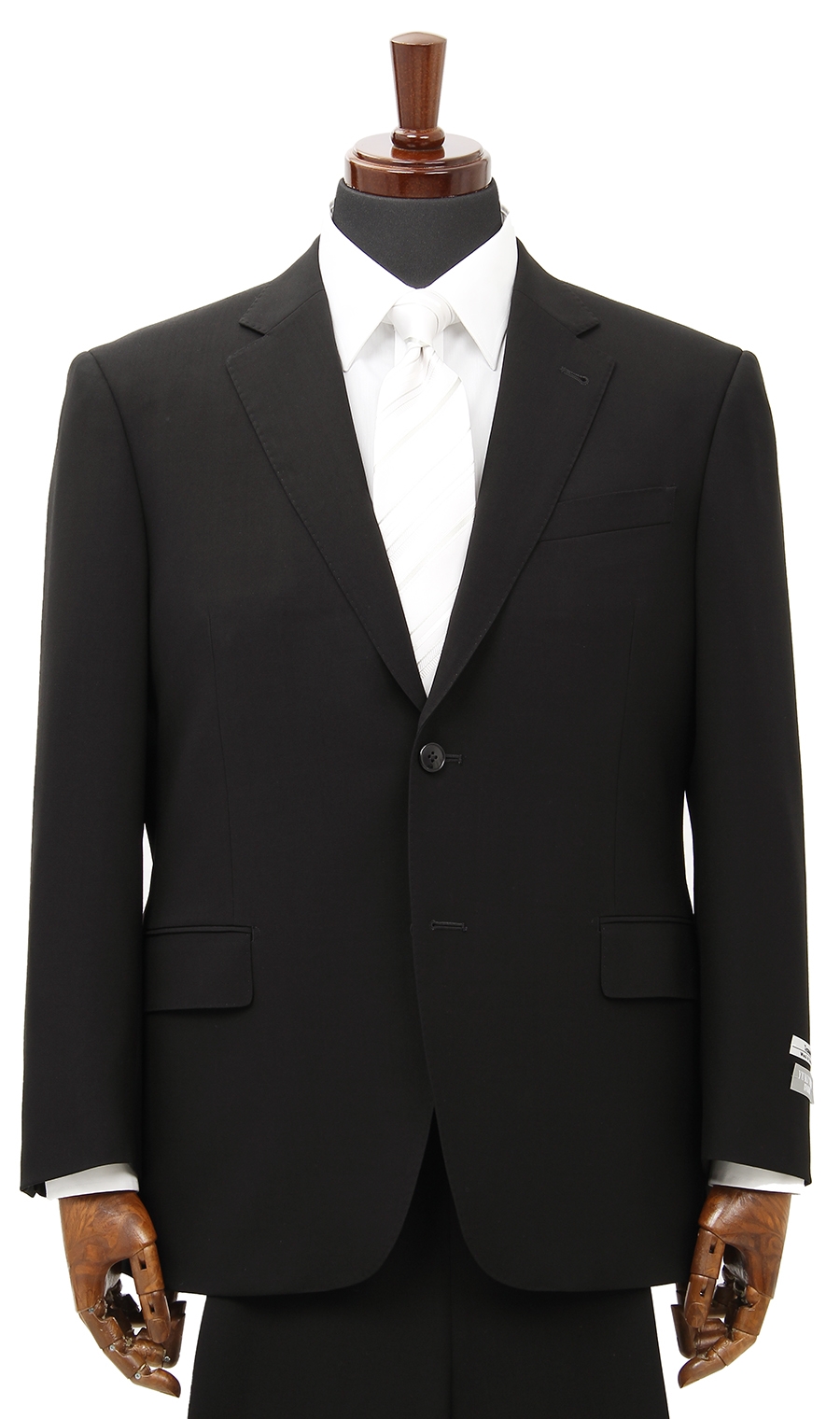 シングルスタンダードフォーマル【キング&トール】 ブラック 体型:E体(大きいサイズ),号数（身長）:8号(185cm)