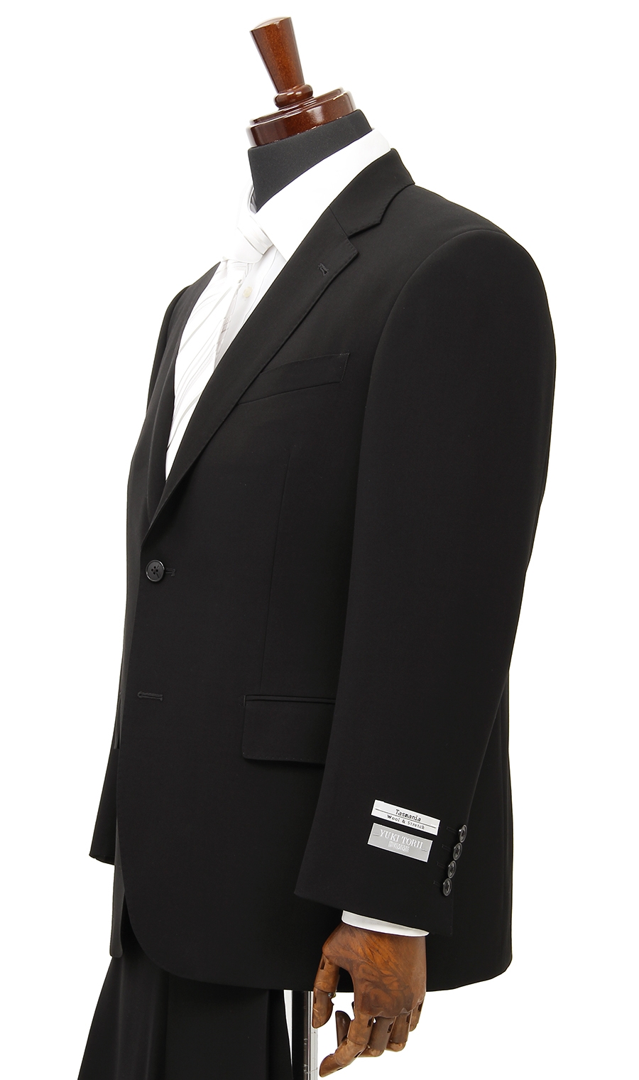 シングルスタンダードフォーマル【キング&トール】 ブラック 体型:E体(大きいサイズ),号数（身長）:8号(185cm)